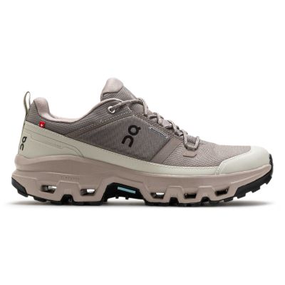 Кроссовки On Cloudrock Low Waterproof Cinder Fog
